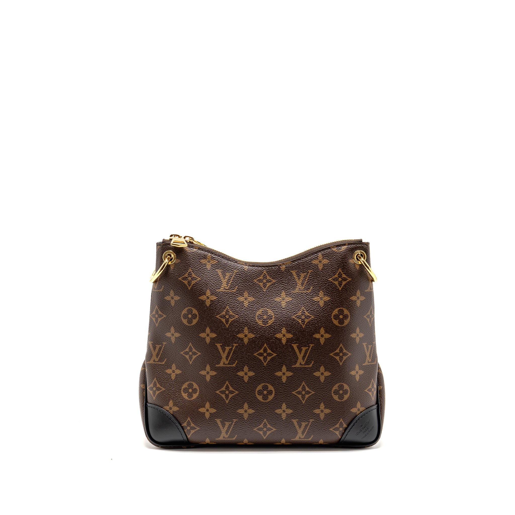 AAA Replica Louis Vuitton LV ODEON PM BAG MONOGRAM CANVAS BLACK GHW