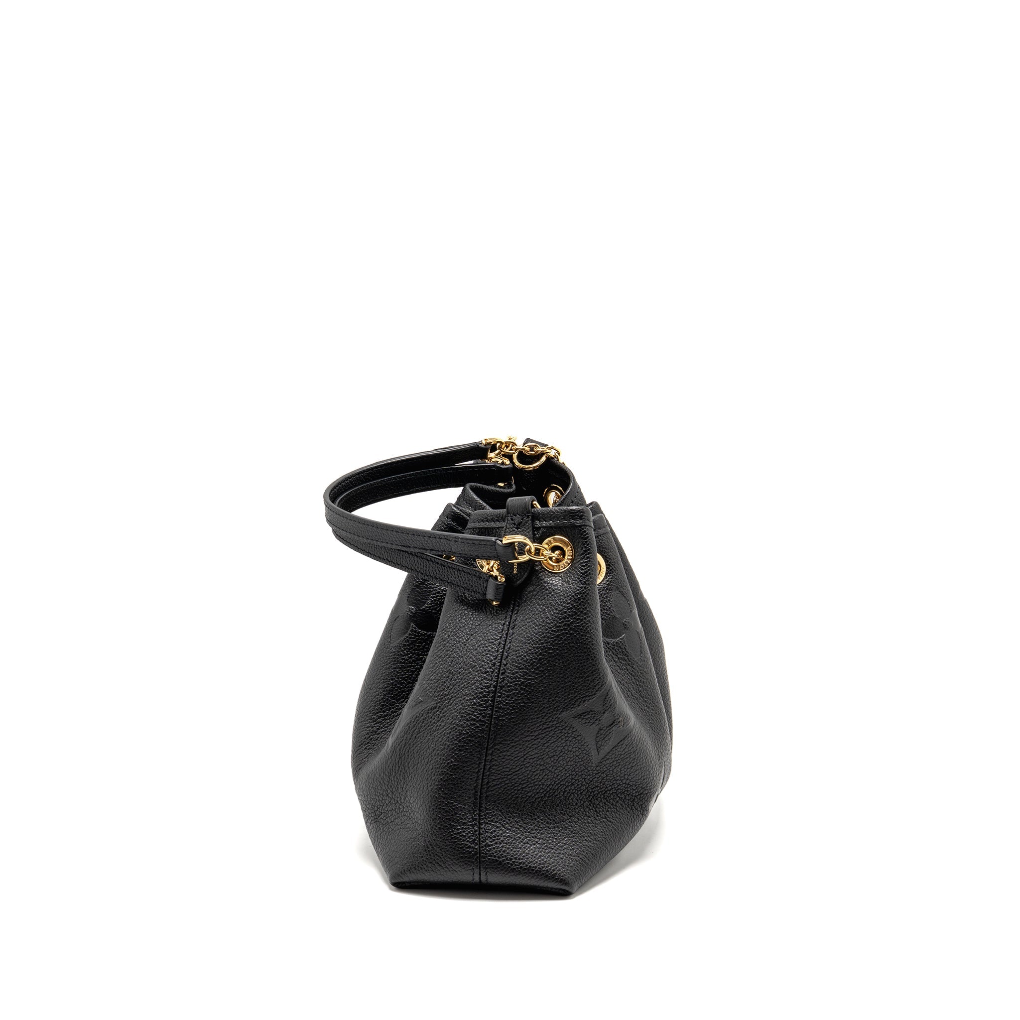 AAA Replica Louis Vuitton LV BUNDLE BAG MONOGRAM EMPREINTE LEATHER BLACK GHW