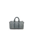 AAA Replica Louis Vuitton LV KEEPALL BANDOULIERE 25 WASHED DENIM CANVAS BLUE SHW