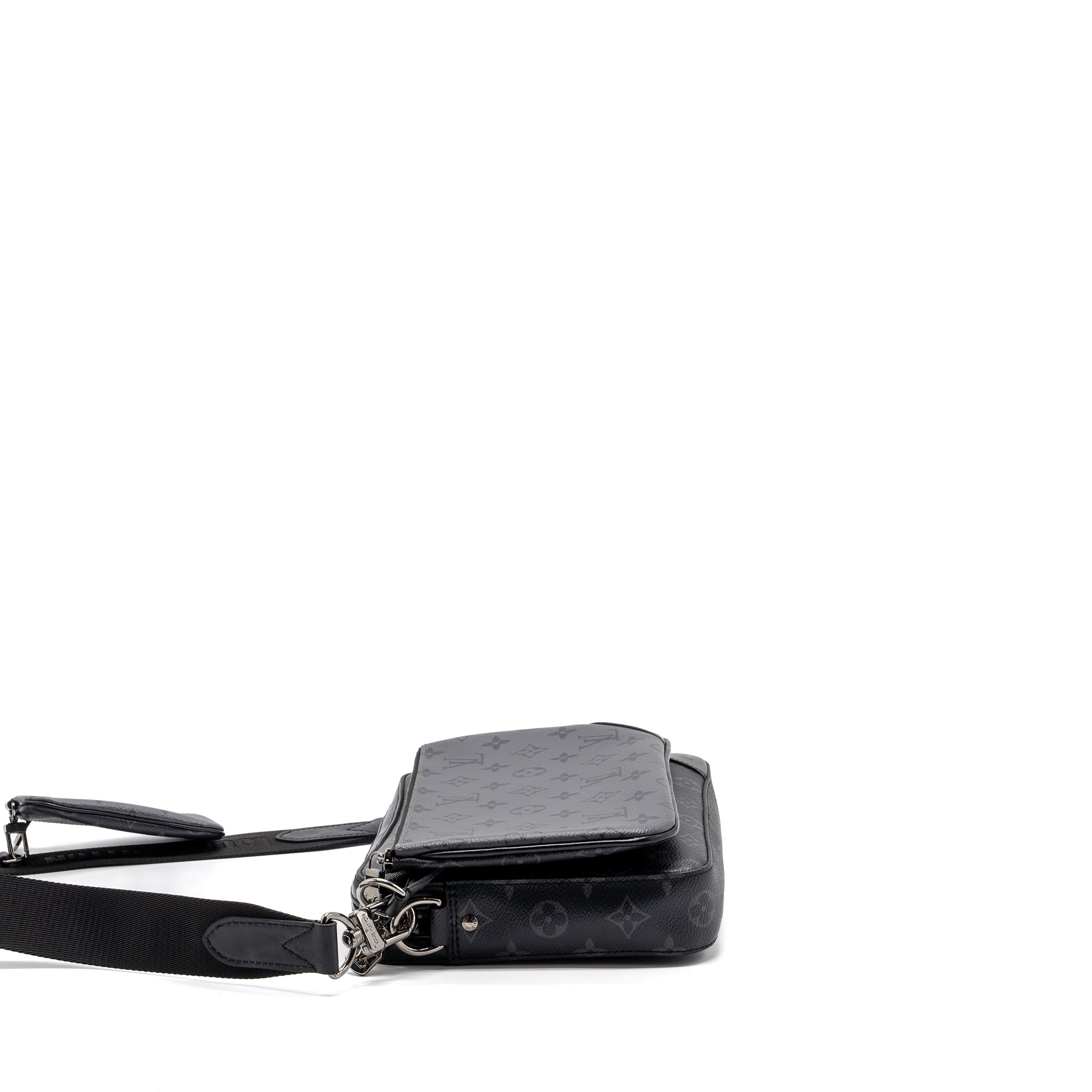 AAA Replica Louis Vuitton LV TRIO MESSENGER BAG MONOGRAM ECLIPSE SHW