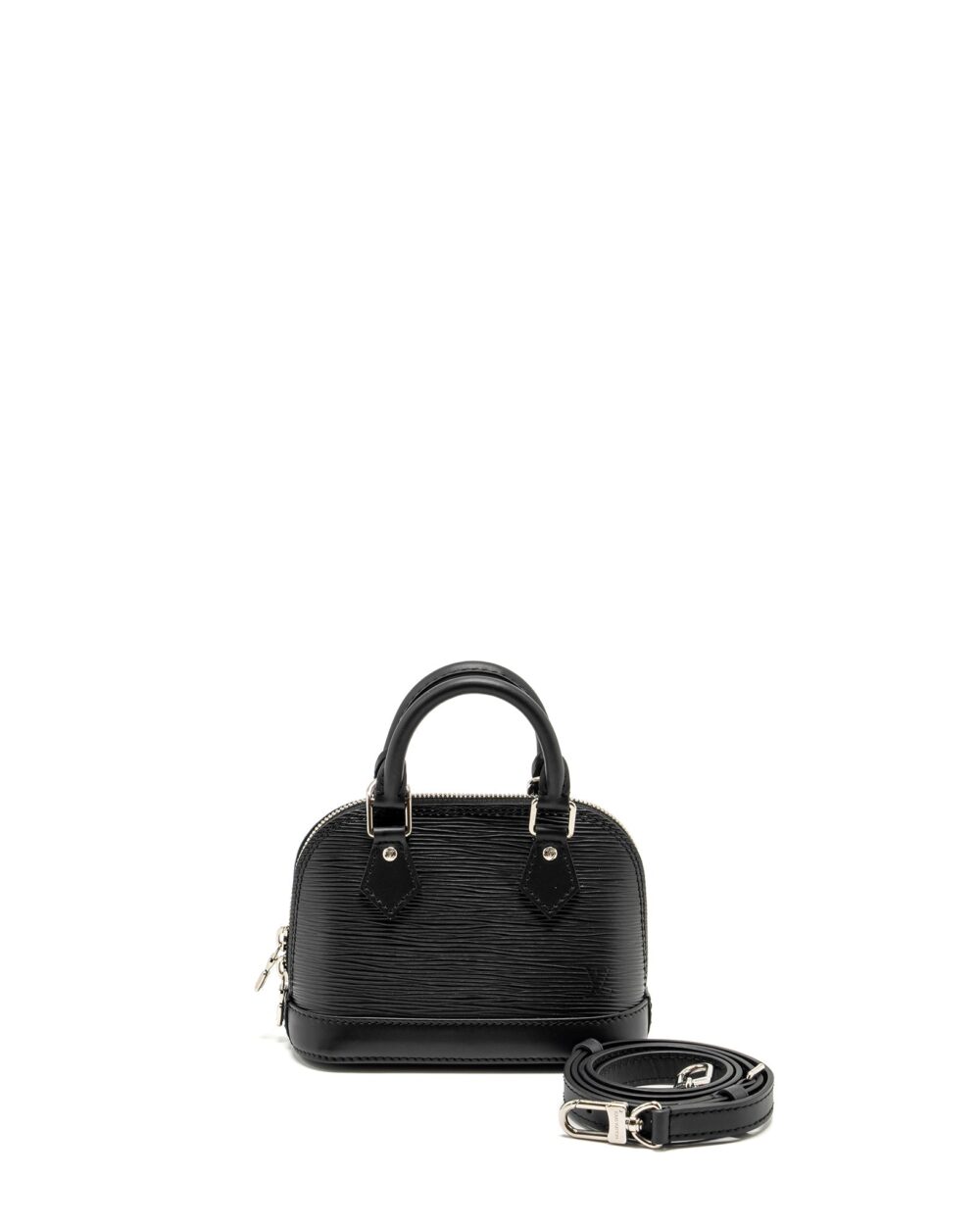 AAA Replica Louis Vuitton LV ALMA NANO EPI BLACK SHW