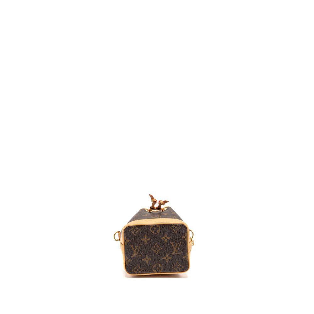 AAA Replica Louis Vuitton LV NANO NOE MONOGRAM CANVAS GHW