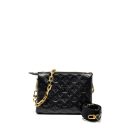 AAA Replica Louis Vuitton LV COUSSIN PM LAMBSKIN BLACK GHW