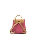 AAA Replica Louis Vuitton LV LOCKME BACKPACK CALFSKIN PINK/BEIGE SHW