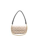 AAA Replica Louis Vuitton LV IVY WALLET ON CHAIN MONOGRAM CANVAS BEIGE/ CREAM GHW