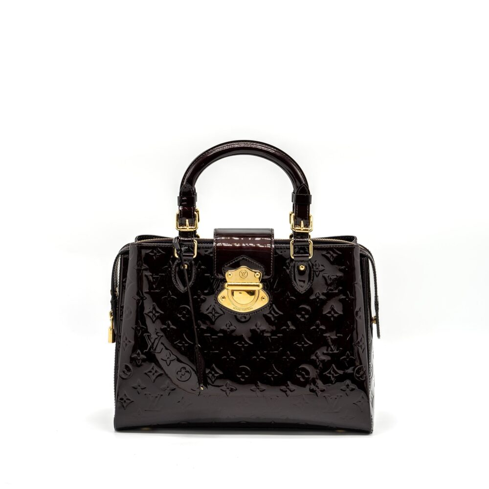 AAA Replica Louis Vuitton LV LARGE ZIP TOTE BAG PATENT LEATHER AMATANTE GHW