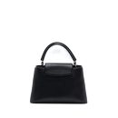 AAA Replica Louis Vuitton LV CAPUCINES PM CALFSKIN BLACK SHW