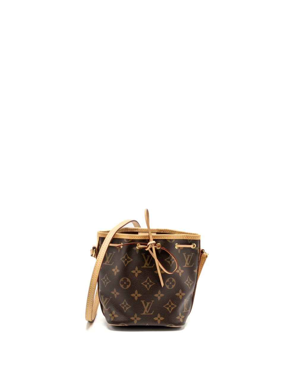 AAA Replica Louis Vuitton LV NANO NOE MONOGRAM CANVAS GHW