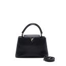 AAA Replica Louis Vuitton LV CAPUCINES PM CALFSKIN BLACK SHW