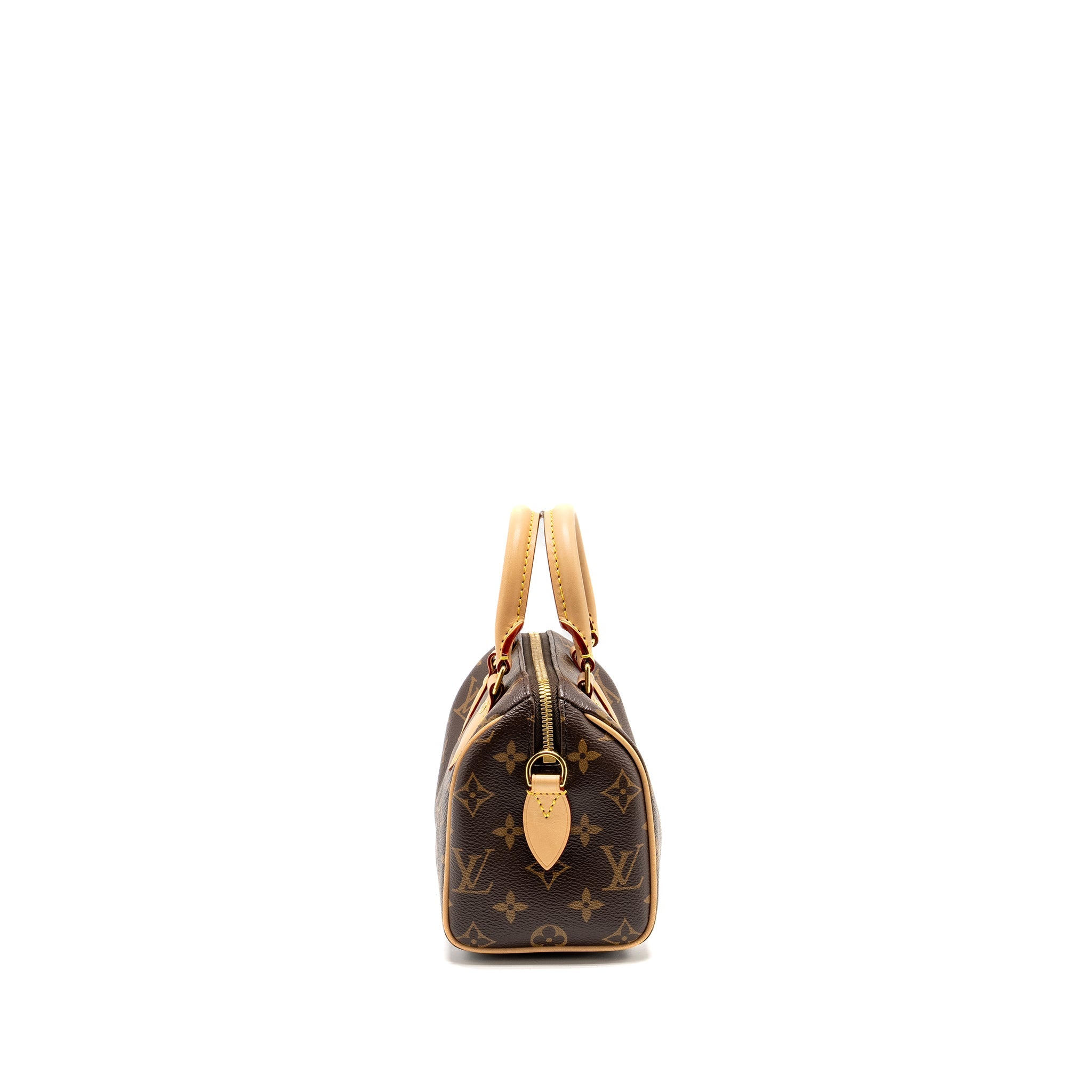 AAA Replica Louis Vuitton LV SPEEDY BANDOULIERE 20 MONOGRAM CANVAS GHW