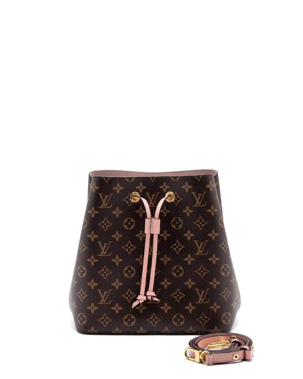 AAA Replica Louis Vuitton LV NEO NOE MONOGRAM CANVAS/PINK GHW