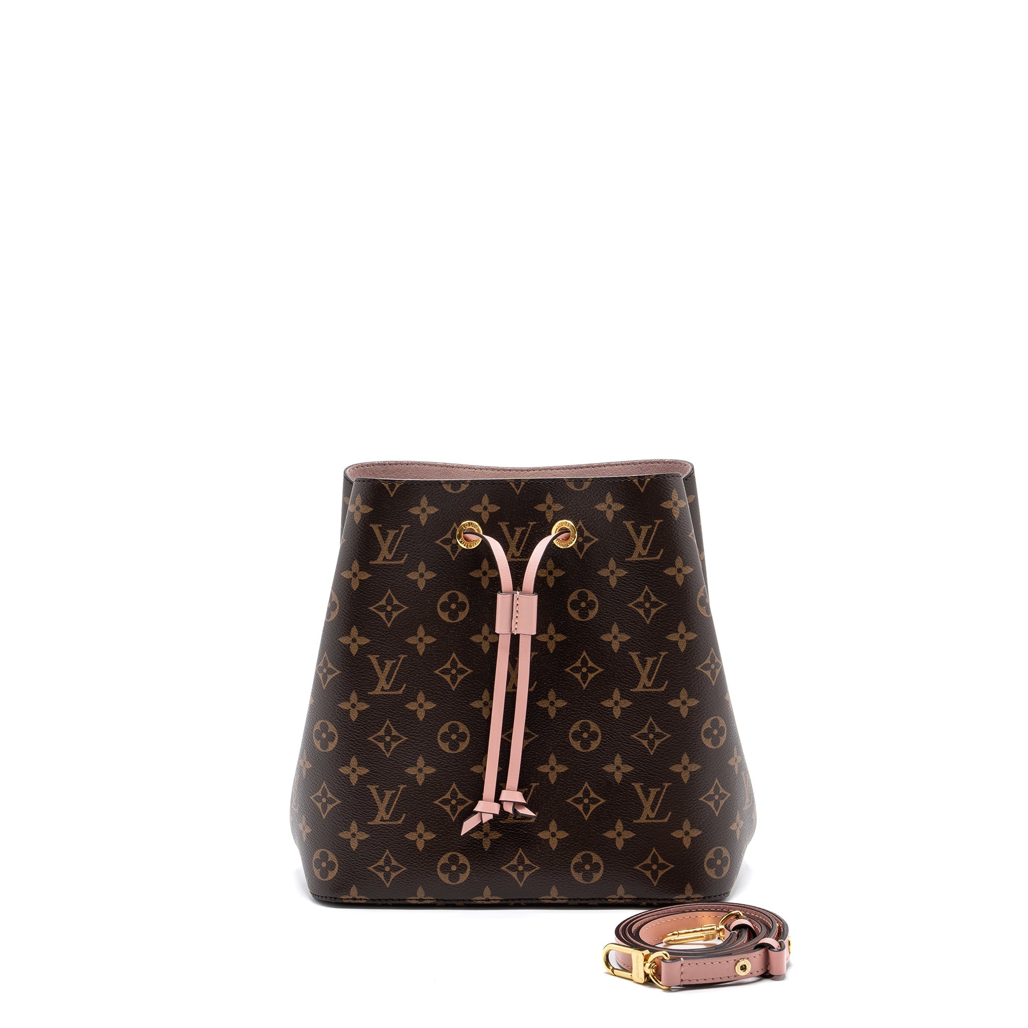 AAA Replica Louis Vuitton LV NEO NOE MONOGRAM CANVAS/PINK GHW