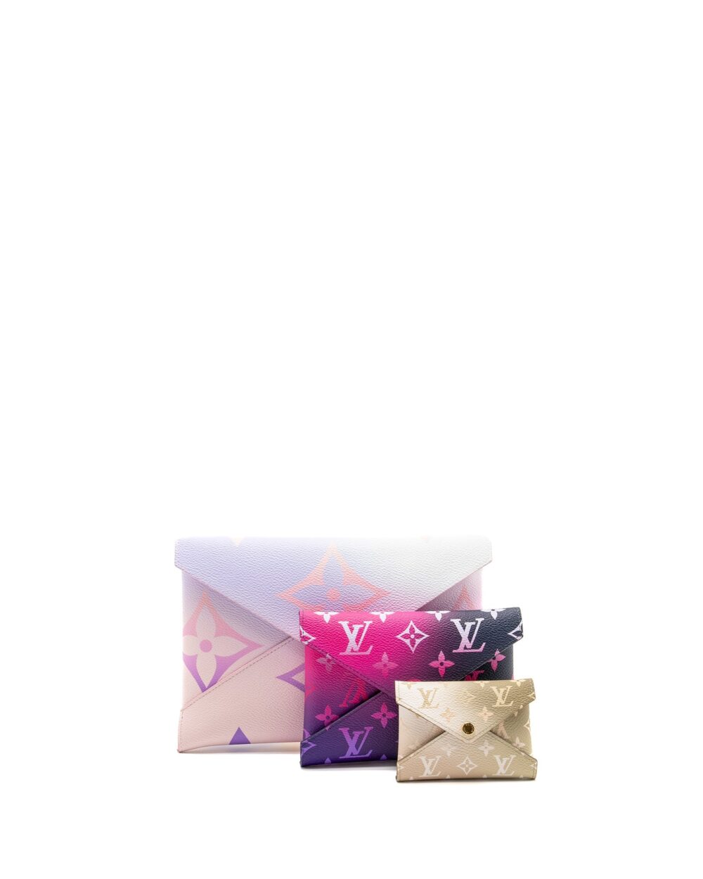 AAA Replica Louis Vuitton LV SUNRISE PASTEL KIRIGAMI POCHETTE MULTICOLOUR GHW