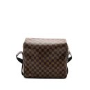 AAA Replica Louis Vuitton LV MESSENGER CROSSBODY BAG DAMIER EBENE GHW