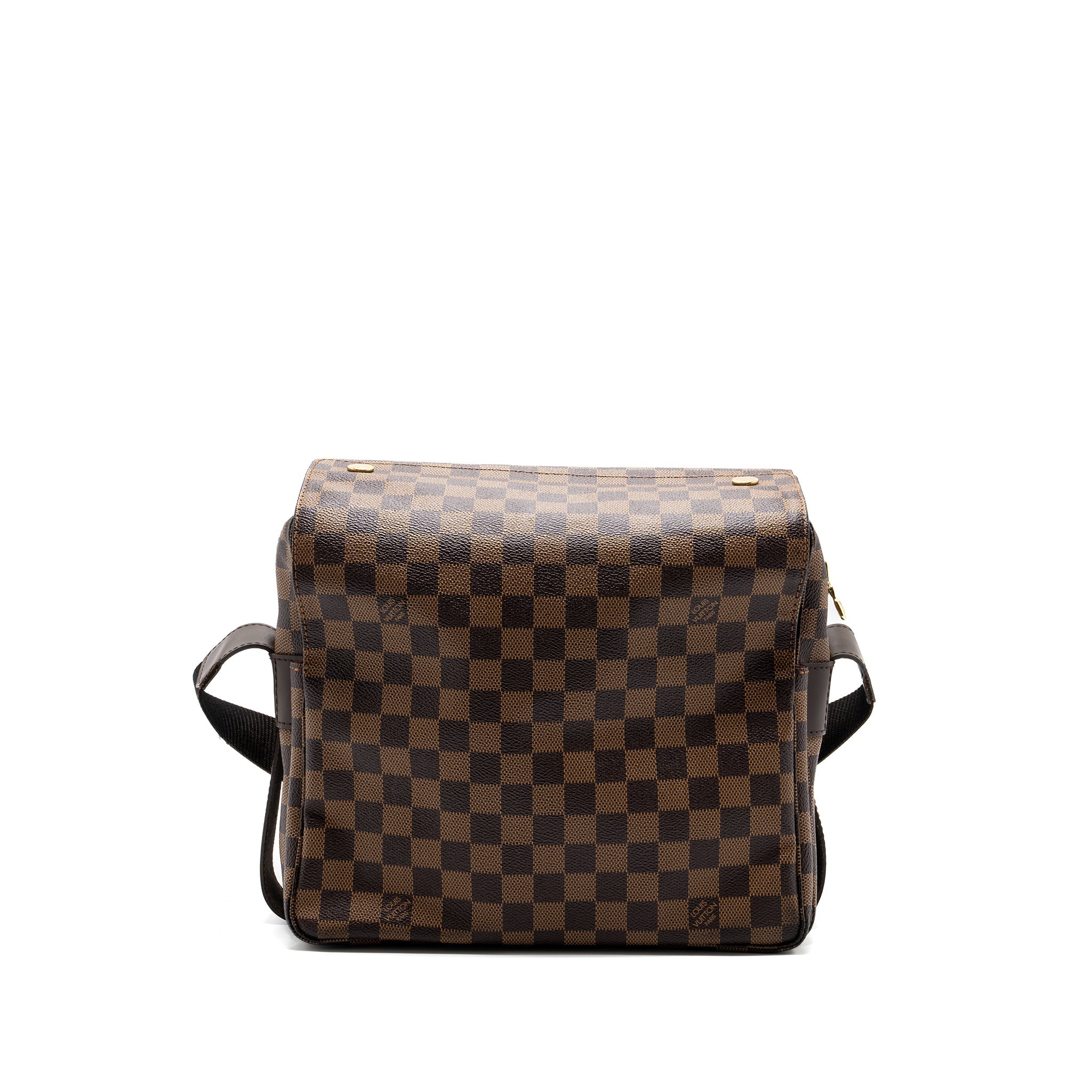 AAA Replica Louis Vuitton LV MESSENGER CROSSBODY BAG DAMIER EBENE GHW