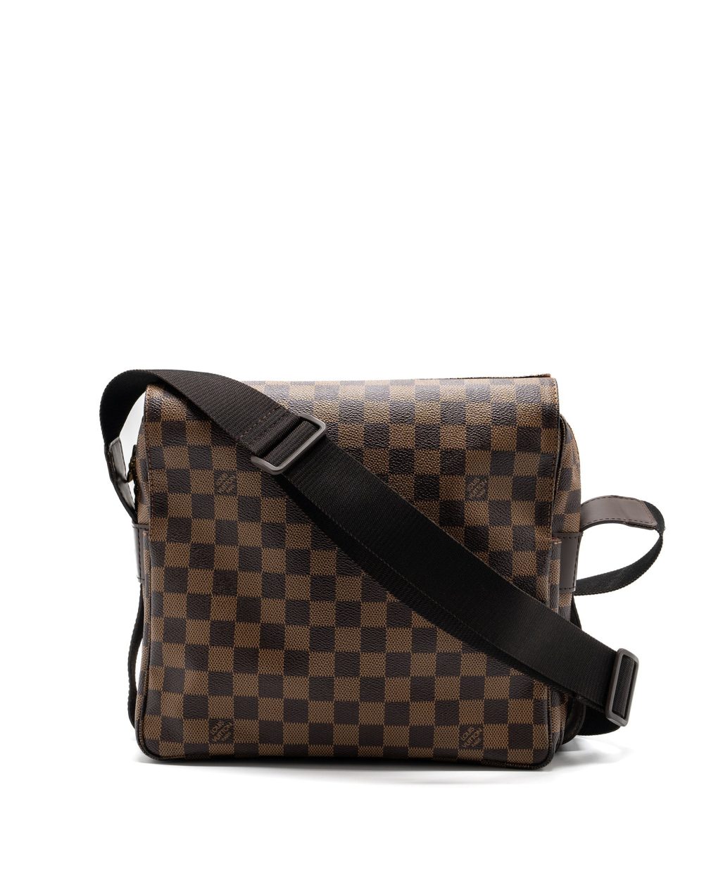 AAA Replica Louis Vuitton LV MESSENGER CROSSBODY BAG DAMIER EBENE GHW