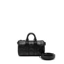 AAA Replica Louis Vuitton LV KEEPALL XS MONOGRAM SEAL COWHIDE LEATHER SO BLACK