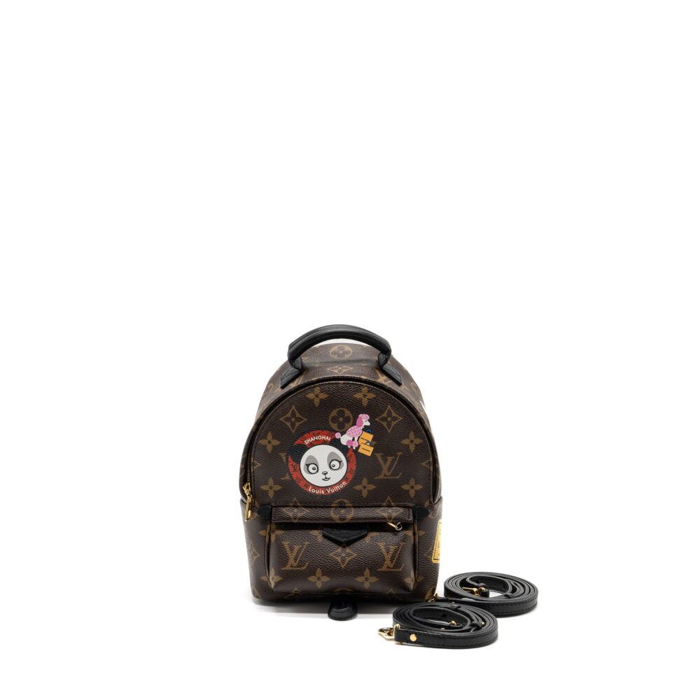 AAA Replica Louis Vuitton LV MINI PALM SPRING BACKPACK LIMITED EDITION MONOGRAM CANVAS/MULTICOLOUR GHW