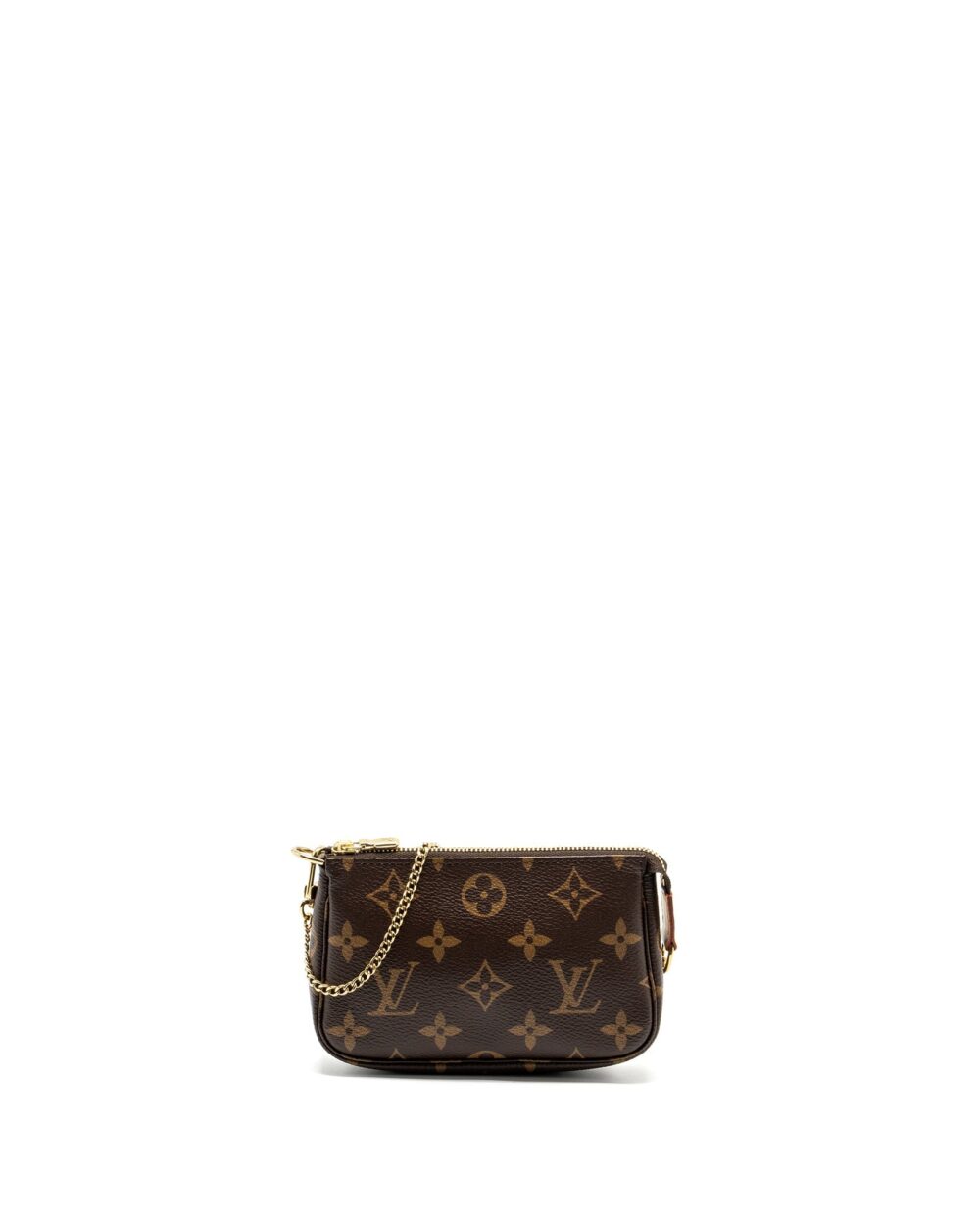 AAA Replica Louis Vuitton LV MINI POCHETTE ACCESSORIES MONOGRAM CANVAS GHW