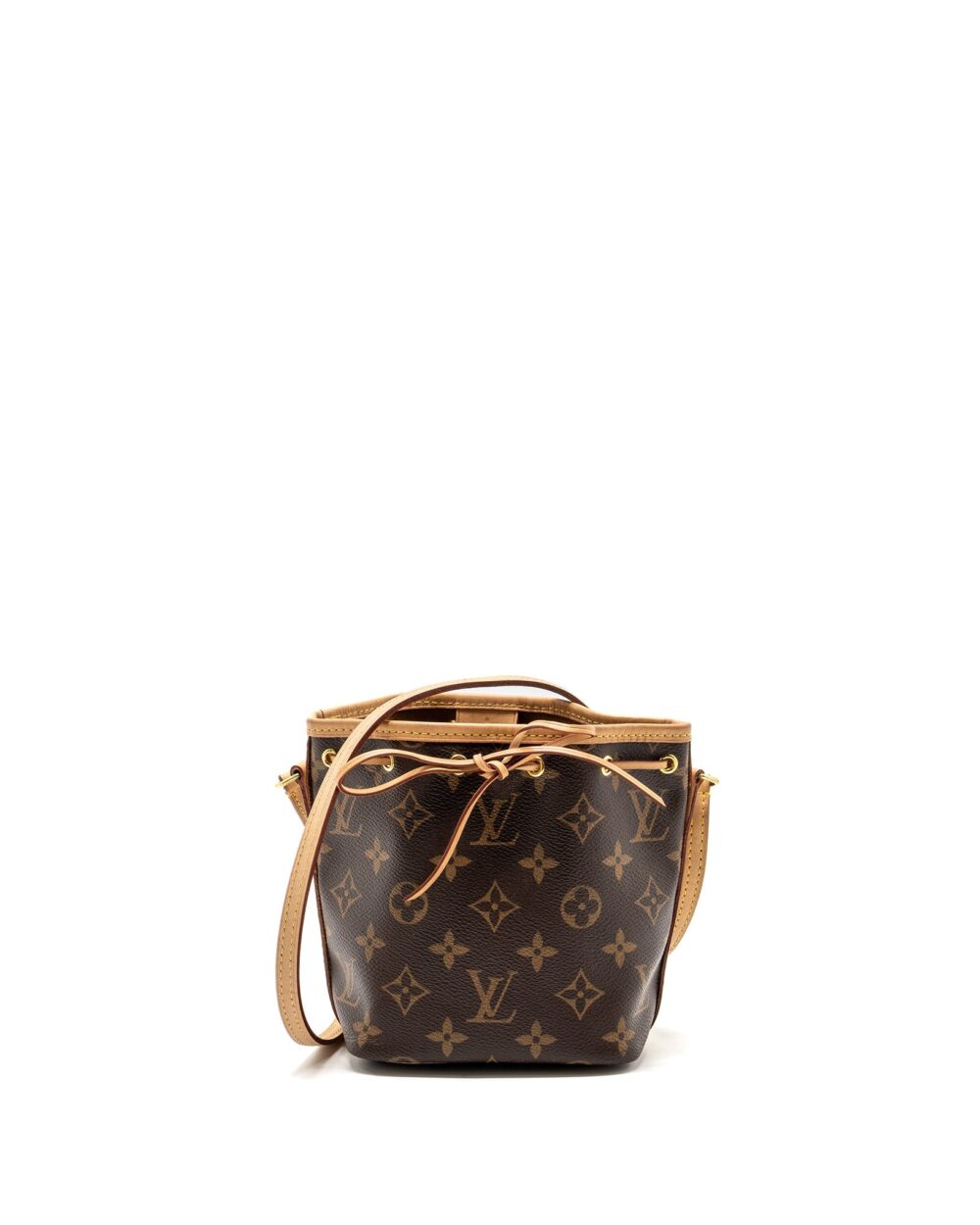 AAA Replica Louis Vuitton LV NANO NOE MONOGRAM CANVAS GHW