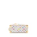 AAA Replica Louis Vuitton LV VINTAGE TOP HANDLE ZIP TOTE BAG WHITE MULTICOLOR MONOGRAM CANVAS GHW