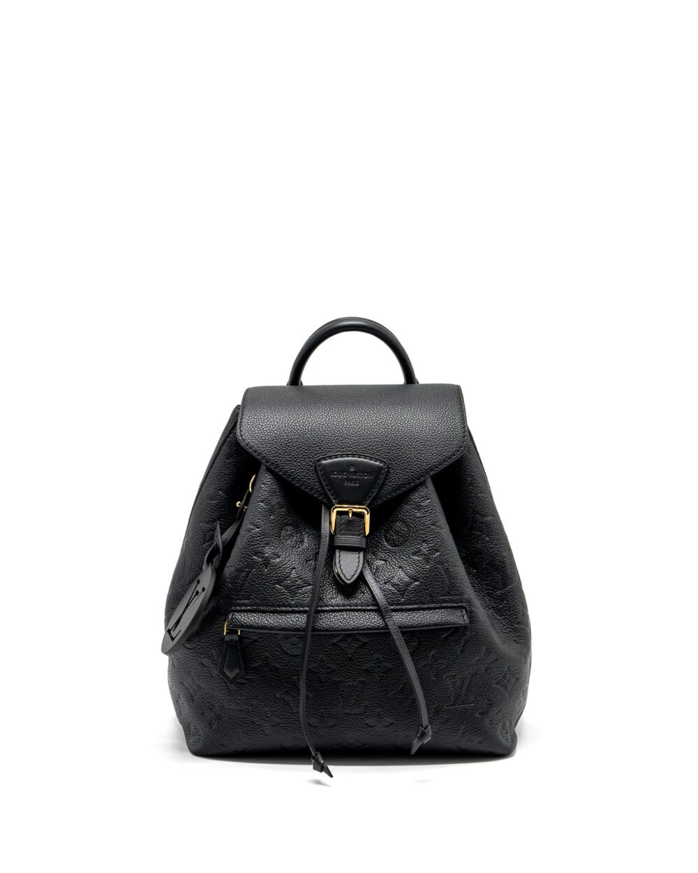 AAA Replica Louis Vuitton LV MONTSOURIS PM BACKPACK MONOGRAM EMPREINTE BLACK GHW