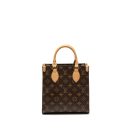 AAA Replica Louis Vuitton LV SAC PLAT BB MONOGRAM CANVAS GHW (NEW VERSION)