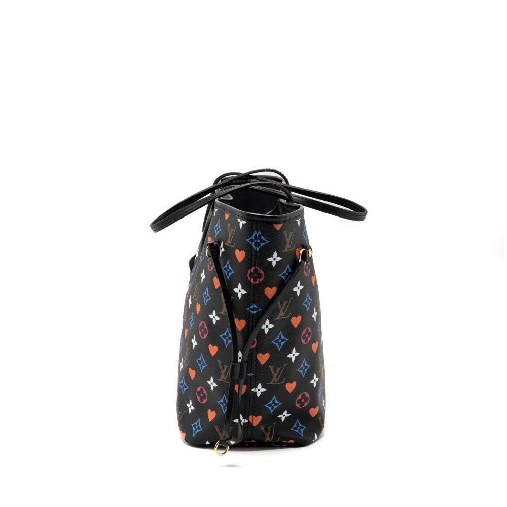 AAA Replica Louis Vuitton LV GAME ON NEVERFULL MM LIMITED EDITION MONOGRAM MULTICOLOURED CANVAS GHW