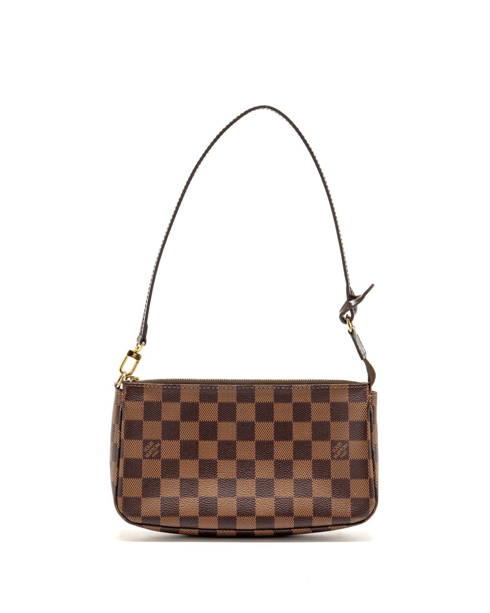 AAA Replica Louis Vuitton LV POCHETTE ACCESSOIRES DAMIER EBENE CANVAS GHW