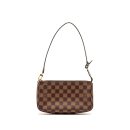 AAA Replica Louis Vuitton LV POCHETTE ACCESSOIRES DAMIER EBENE CANVAS GHW