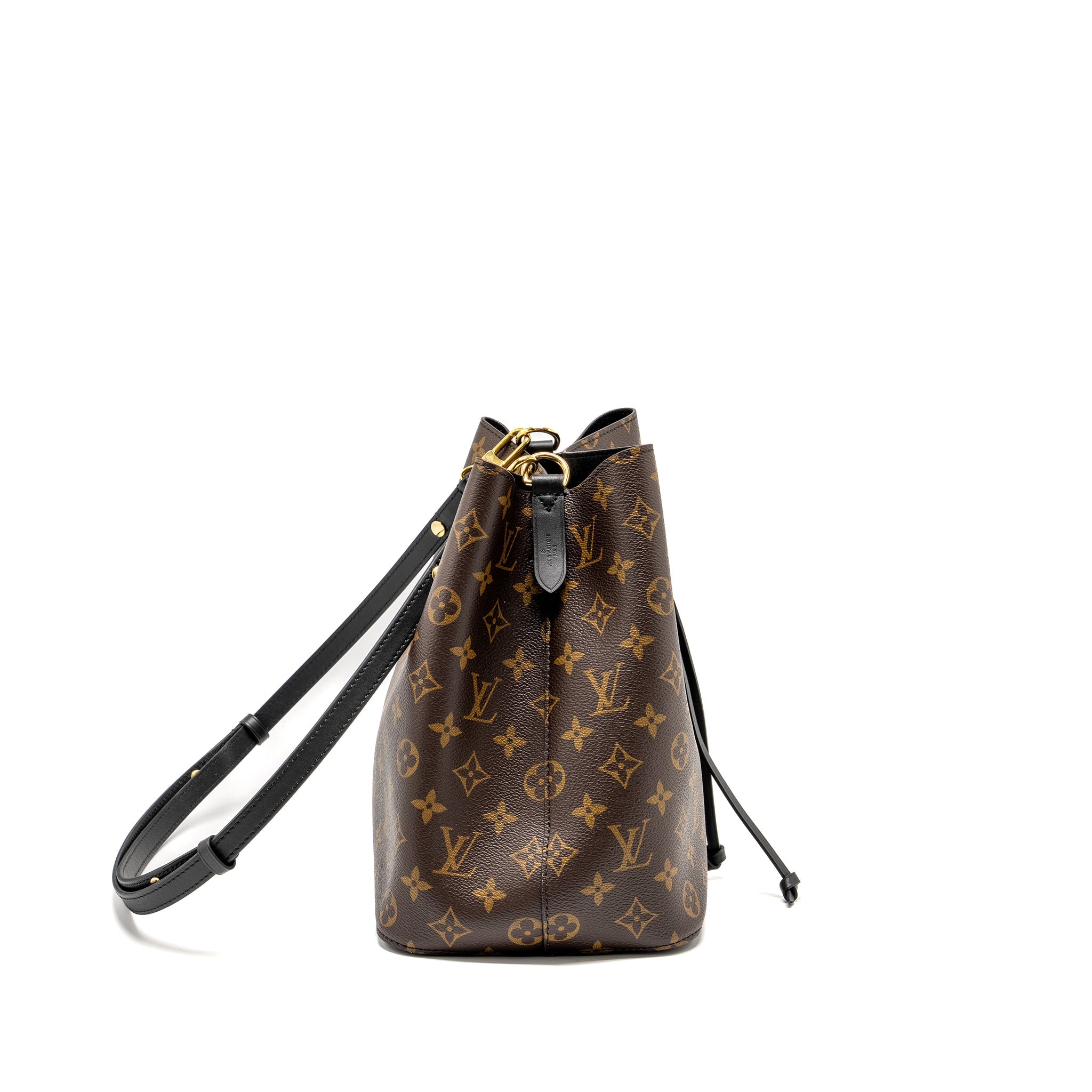 AAA Replica Louis Vuitton LV NEO NOE MONOGRAM CANVAS BLACK GHW