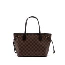 AAA Replica Louis Vuitton LV NEVERFULL PM DAMIER EBENE CANVAS GHW (NEW VERSION)