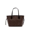 AAA Replica Louis Vuitton LV NEVERFULL PM DAMIER EBENE CANVAS GHW (NEW VERSION)