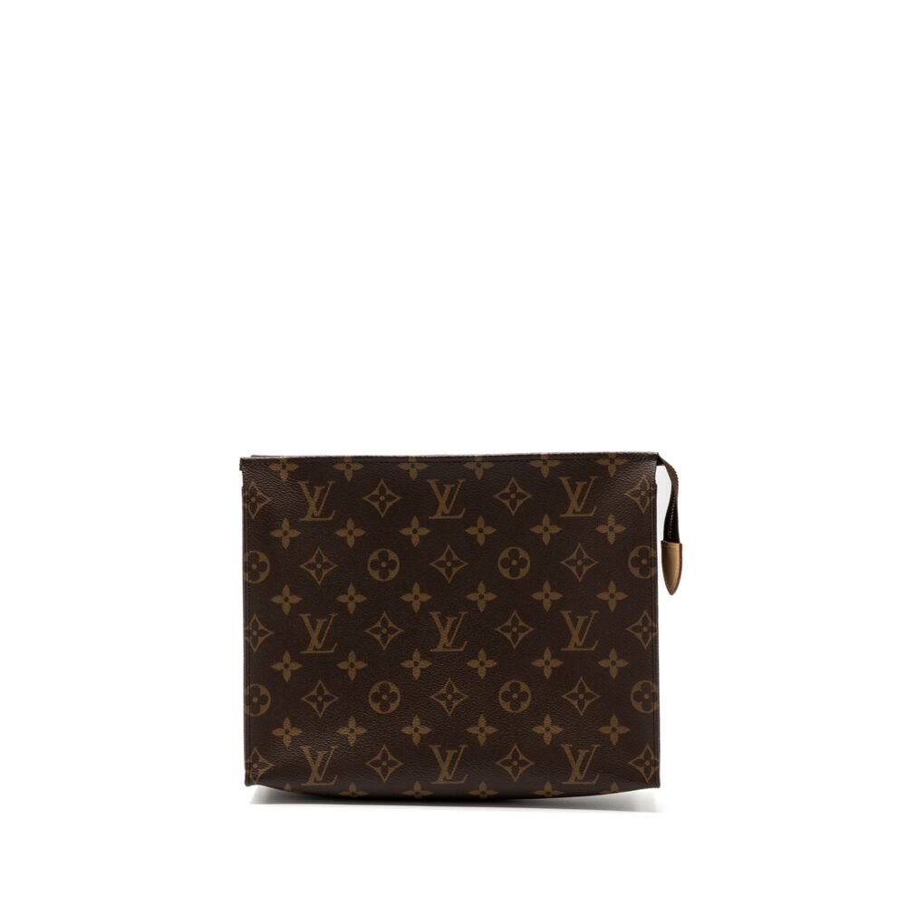 AAA Replica Louis Vuitton LV TOILETRY POCHETTE MONOGRAM CANVAS GHW