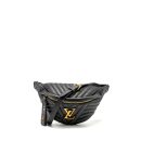 AAA Replica Louis Vuitton LV NEW WAVE BUMBAG CALFSKIN BLACK GHW