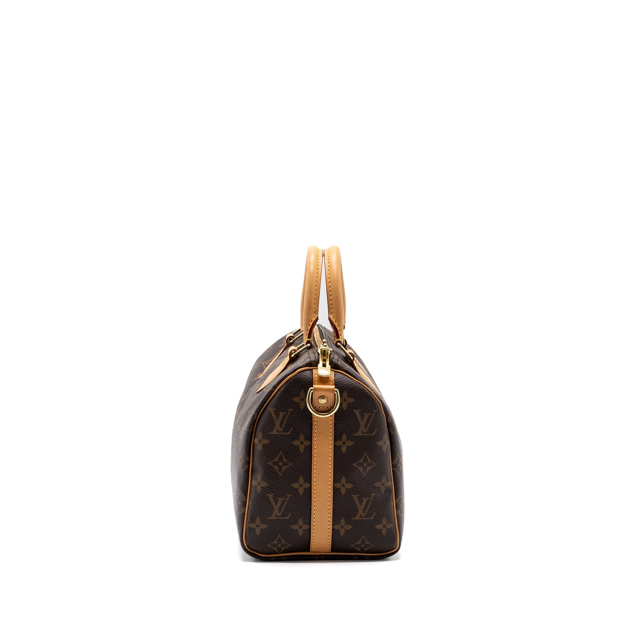AAA Replica Louis Vuitton LV SPEEDY BANDOULIERE 25 MONOGRAM CANVAS GHW