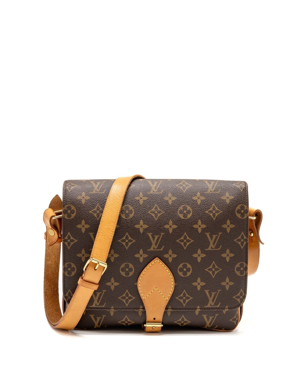 AAA Replica Louis Vuitton LV VINTAGE MESSENGER CROSSBODY BAG MONOGRAM CANVAS GHW