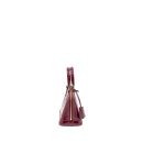 AAA Replica Louis Vuitton LV ALMA BB PATENT LEATHER INDIAN ROSE GHW