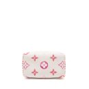AAA Replica Louis Vuitton LV BY THE POOL SPEEDY BANDOULIERE 25 GIANT MONOGRAM CANVAS PINK/WHITE GHW