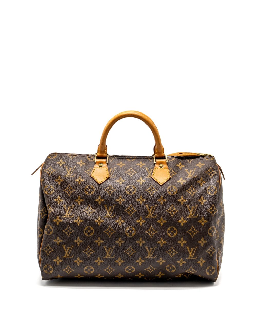 AAA Replica Louis Vuitton LV SPEEDY 35 MONOGRAM CANVAS GHW
