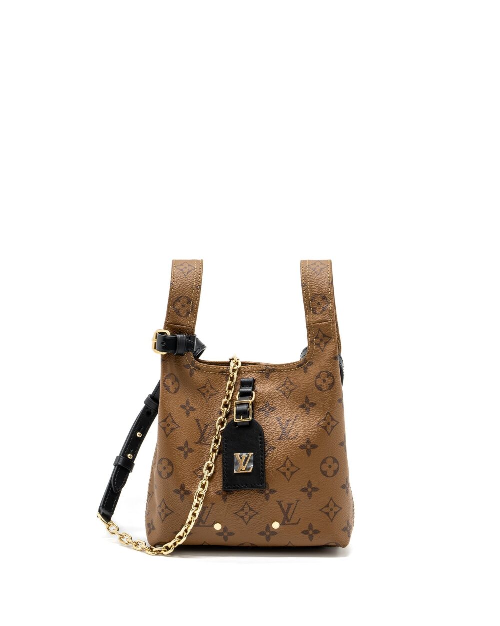 AAA Replica Louis Vuitton LV ATLANTIS BB MONOGRAM REVERSE CANVAS GHW (NEW VERSION)