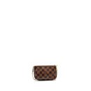 AAA Replica Louis Vuitton LV MINI POCHETTE DAMIER EBENE GHW