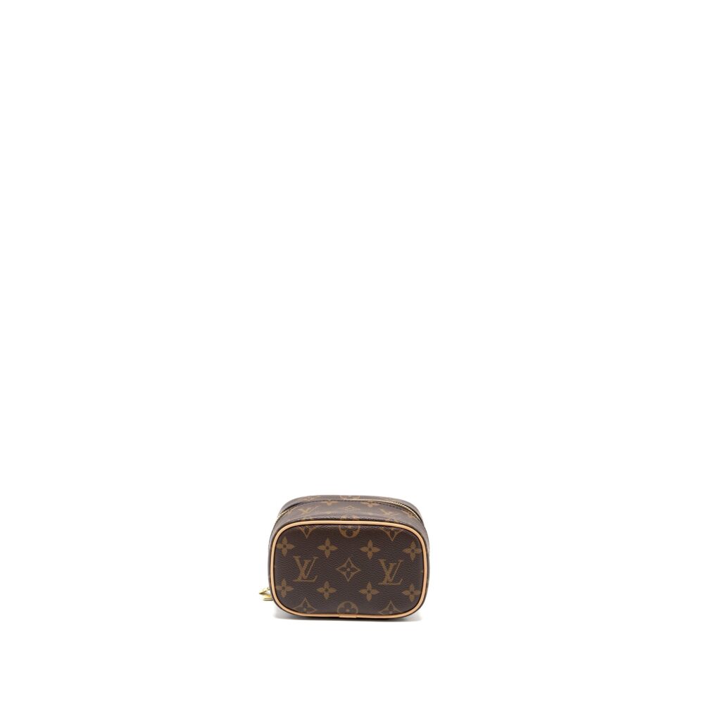 AAA Replica Louis Vuitton LV NICE NANO VANITY MONOGRAM CANVAS GHW