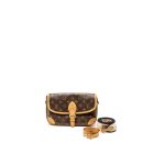 AAA Replica Louis Vuitton LV DIANE BAG WITH JACQUARD STRAP MONOGRAM CANVAS GHW