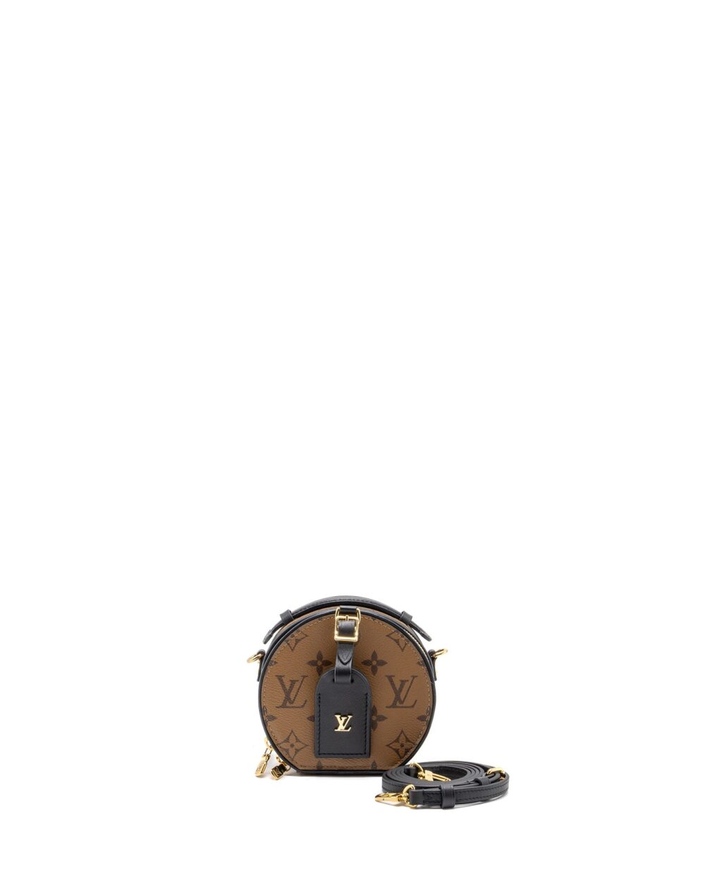 AAA Replica Louis Vuitton LV MINI BOÎTE CHAPEAU CANVAS MONOGRAM REVERSE GHW