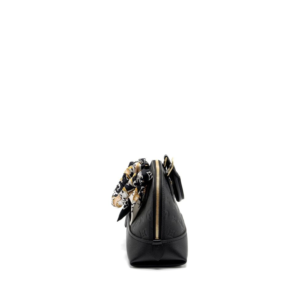 AAA Replica Louis Vuitton LV NEO ALMA BB MONOGRAM EMPREINTE LEATHER BLACK GHW(NEW VERSION)