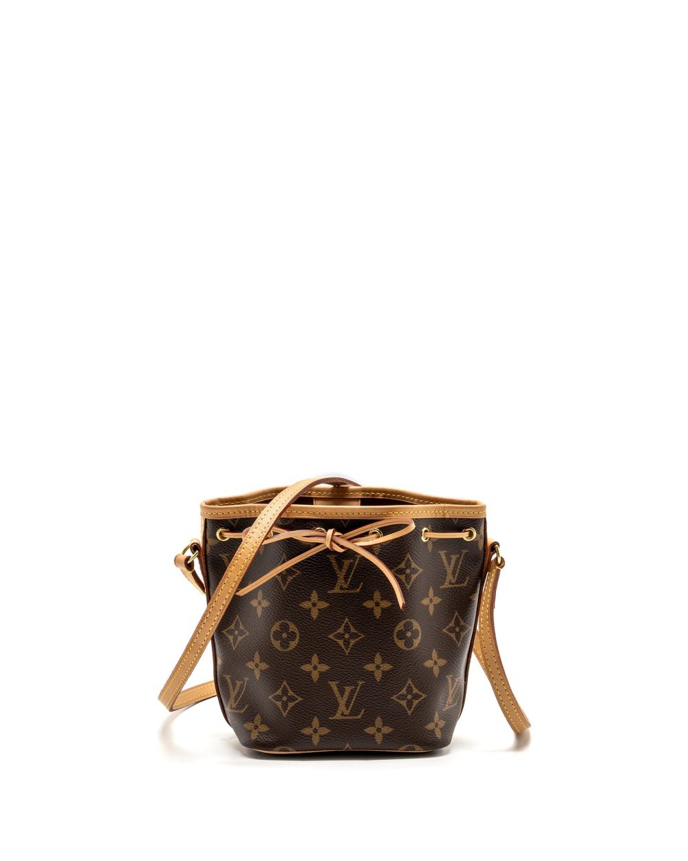 AAA Replica Louis Vuitton LV NANO NOE MONOGRAM CANVAS GHW