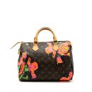 AAA Replica Louis Vuitton LV SPEEDY 30 LIMITED FLOWER PRINT MONOGRAM CANVAS GHW