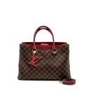 AAA Replica Louis Vuitton LV TOP HANDLE CROSSBODY BAG DAMIER EBENE GHW