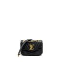 AAA Replica Louis Vuitton LV NEW WAVE PM CHAIN BAG CALFSKIN BLACK GHW (NEW VERSION)